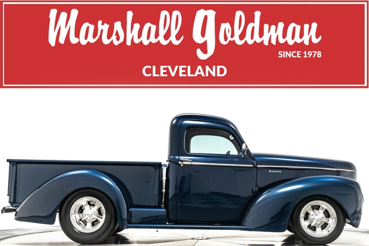 1941 Willys Pickup Restomod 2D Truck 409ci V8, Fuel Injected 4-Speed Automatic 1941 Willys Pickup Restomod