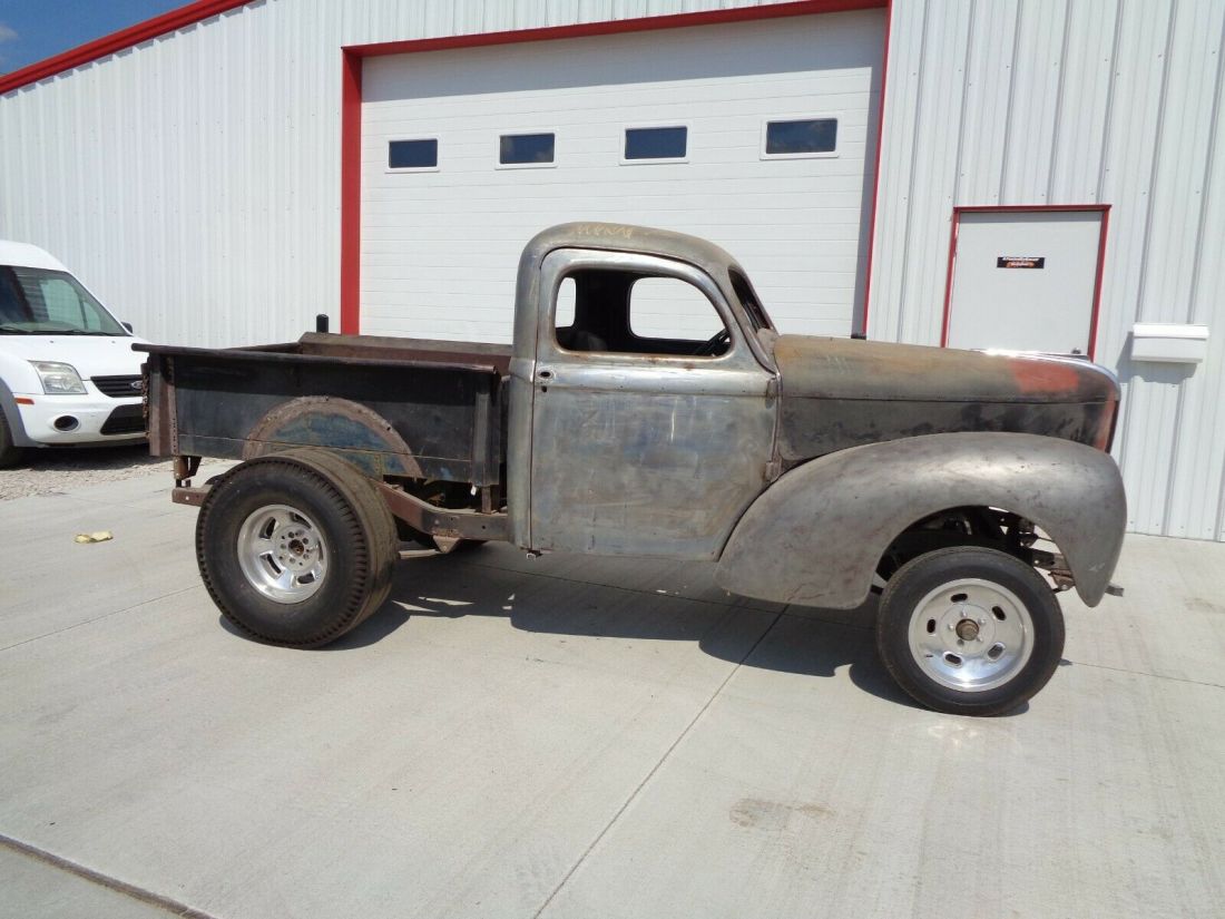 1941 Willys Pickup Truck ALL ORIGINAL STEEL Very Solid Project Gasser Halibrand 1941 Willys