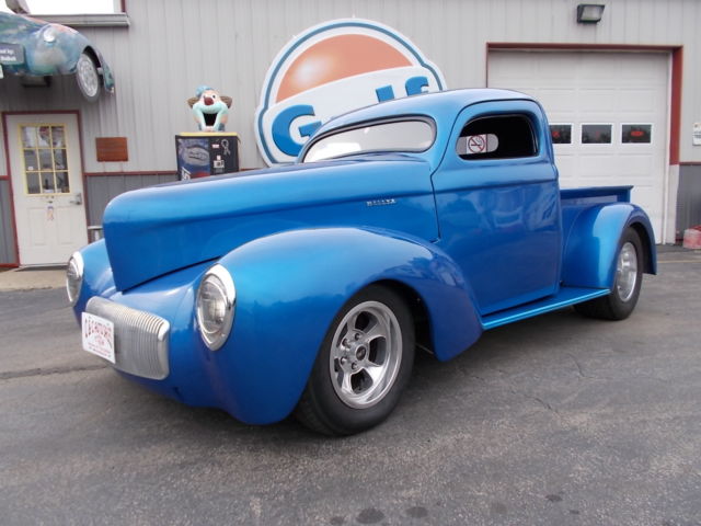 1941 Willys STREET ROD - EXCELLENT DRIVER wth ALL THE TOYS-And AIR CONDITIONING 1941 Willys 4-63 Pickup Street Rod