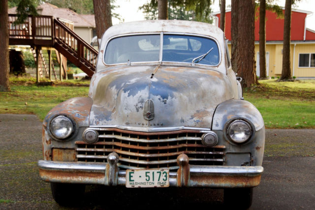 1942 Cadillac Series 61 Fastback 4 door Sedan. Original, Complete, Runs & Drives 1942 Cadillac Other Series 61