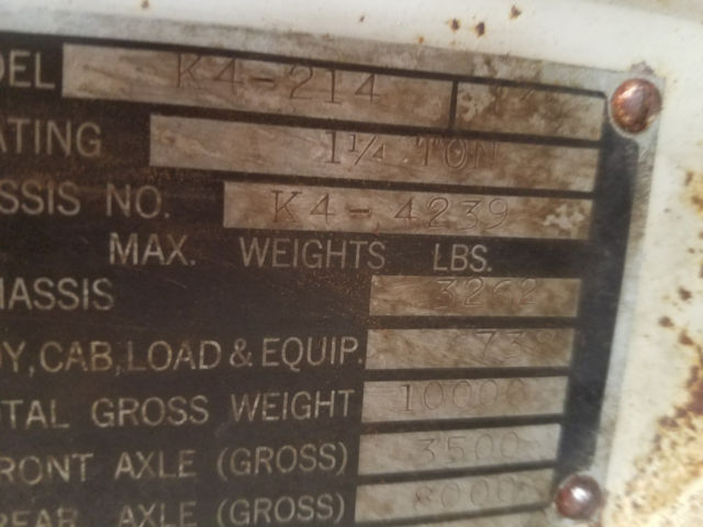 1942 International Harvester K4 PIckup Original - photo 12