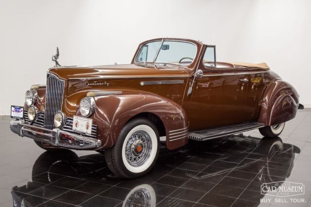 1942 Packard One-Twenty Convertible Coupe 3 Speed Manual 282ci L-Head Inline 8 1942 Packard One-Twenty Convertible Coupe