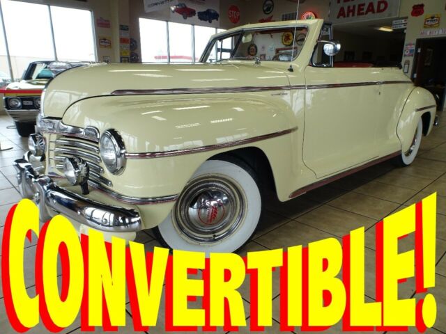 1942 Plymouth Deluxe Special Deluxe Convertible 7095 Miles Yellow Manual 1942 Plymouth Other Special Deluxe Convertible