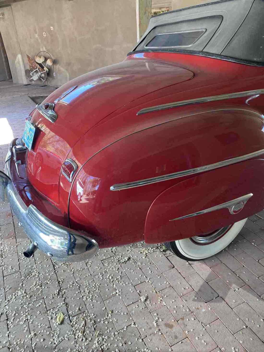 1942 Plymouth Special DeLuxe 2Door convertable red - photo 2