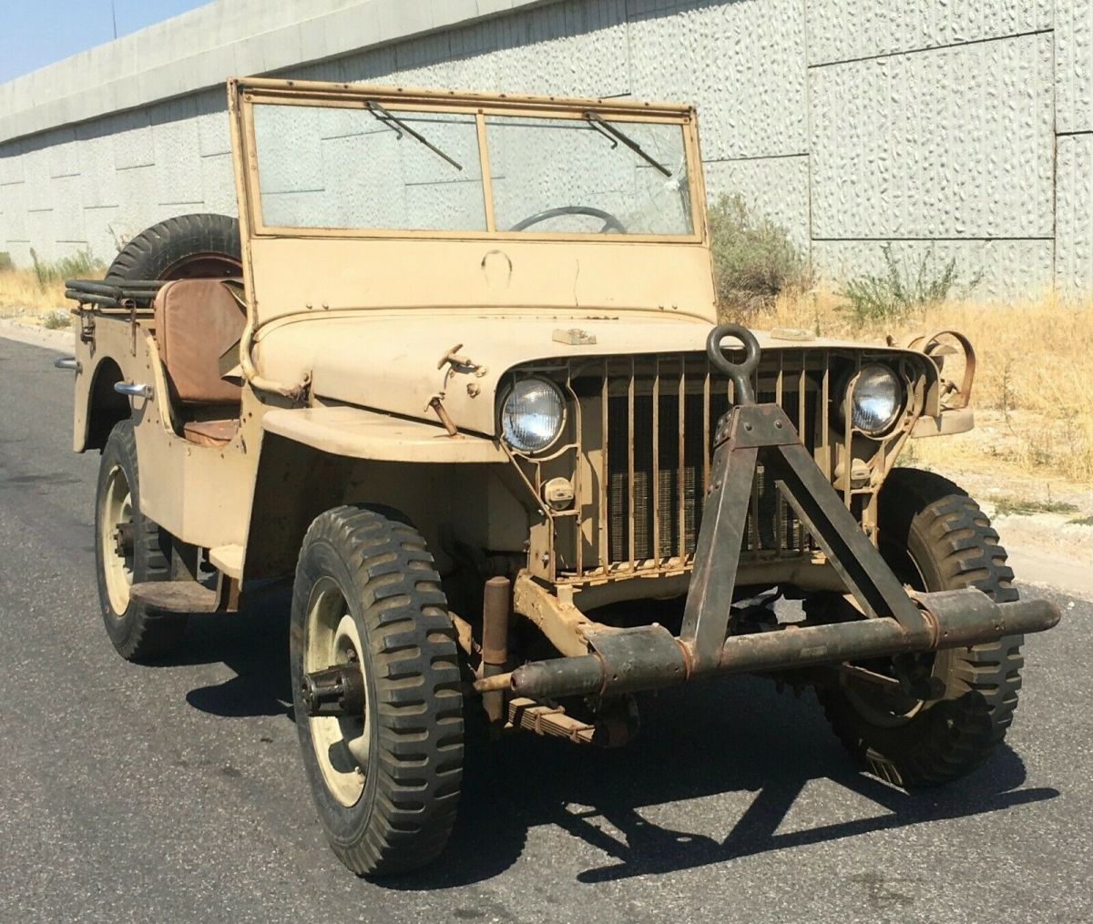 1942 WILLYS MB "SLAT GRILLE" WWII 503 ARMY JEEP 1942 Willys MB