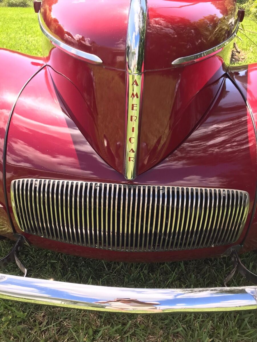 1942 Willys Model 4 Sedan Red RWD Manual chrome 1942 Willys Model 4 chrome