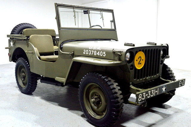 1943 FORD JEEP GPW WILLY 1.00 NO RESERVE RUNS AND DRIVES GREAT 4X4 NO RUST TAMPA 1943 Jeep Other
