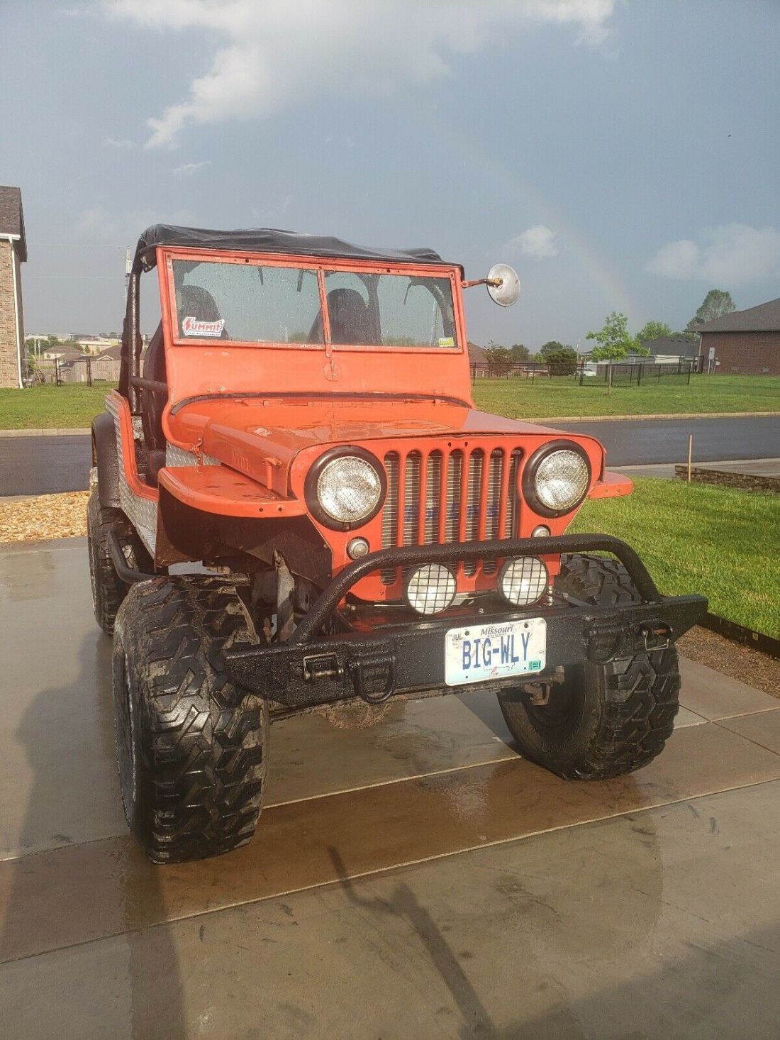 1943 Jeep willys Orange 4WD Manual 1943 Jeep willys