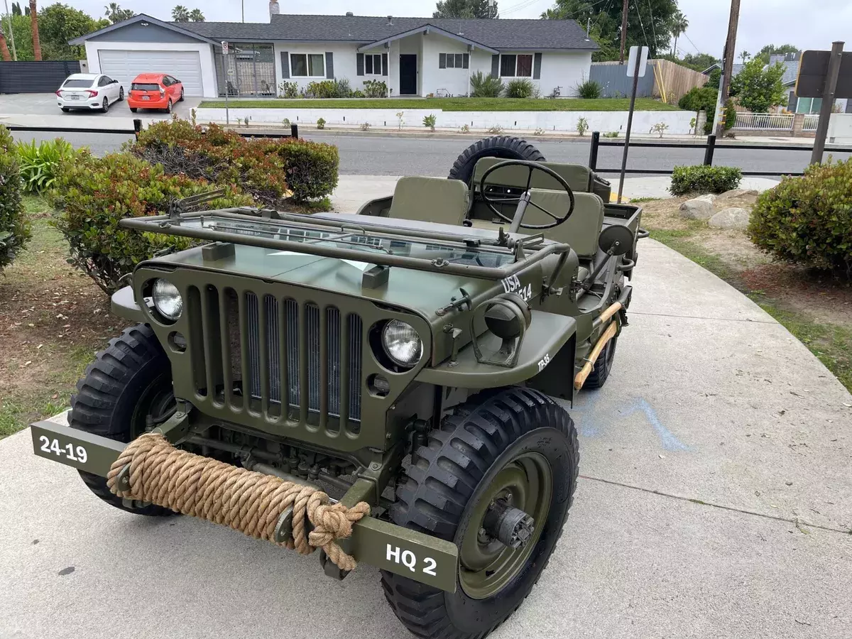 1944 GPW Jeep Ford Fully Restored Arizona Rust Free car. Runs MB WW2 Willys 1944 Willys