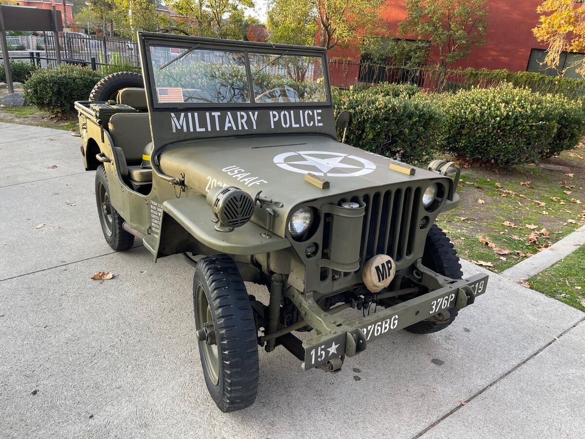 1944 Jeep MB GPW Ford California Rust Free car. Runs Well. WW2 CJ Willys 1944 Willys CJ