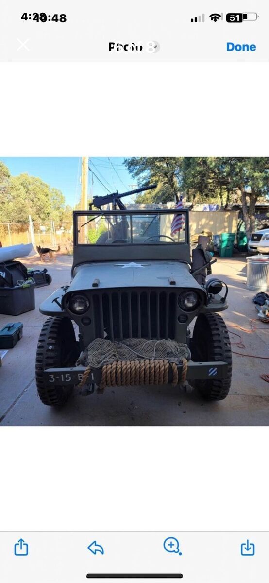 1944 Willys MB military - photo 2