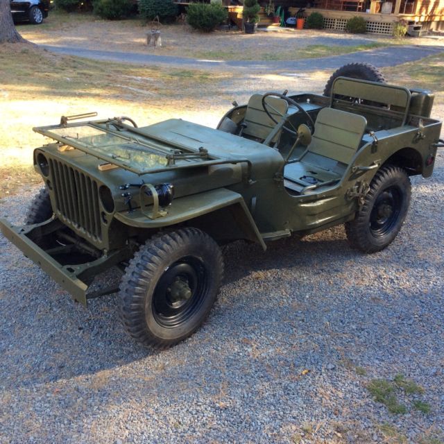 1944 WILLYS MB military jeep GPW 1944 Willys MB army jeep GPW