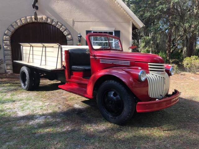 1945 Chevy Truck one and a half ton Firetruck Stake bed 1945 Chevrolet Other