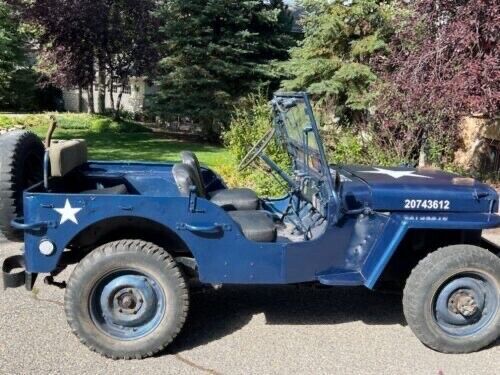 1945 Jeep GPW Blue US Army 1945 Jeep GPW US Army