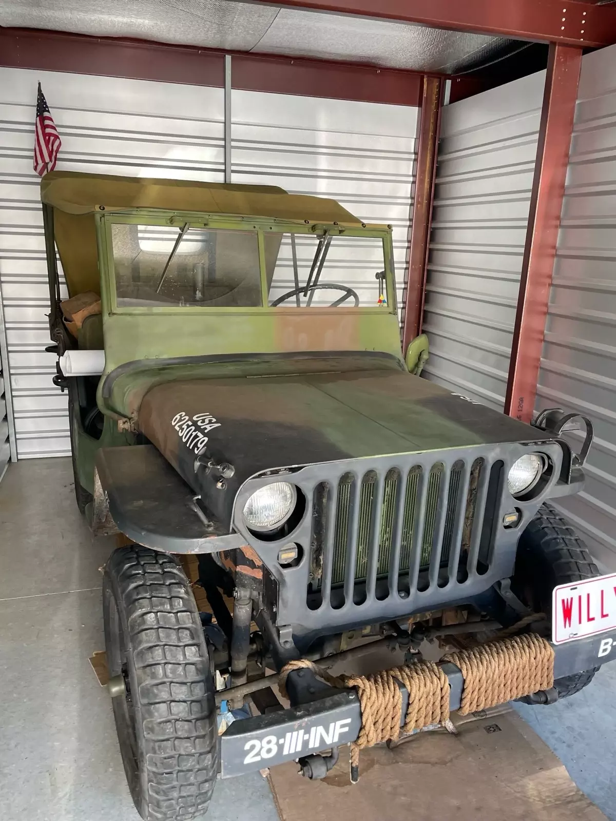1945 Willys MB Willy’s M201 MB/GPW