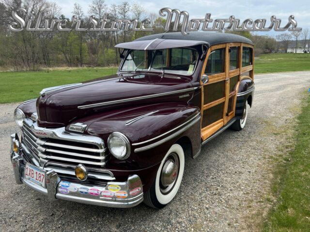 1946 Burgundy Rare Woodie Restored Perfect Driver Show Car 1946 Mercury Monarch Woodie