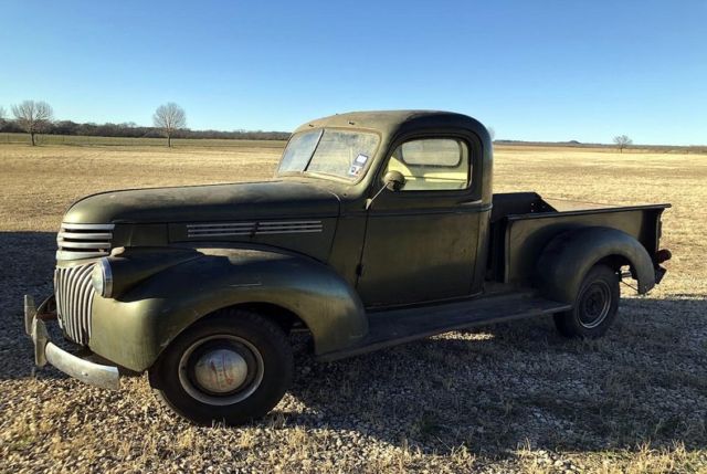 1946 Chevrolet 1/2-Ton Pickup Running and driving good body great project 0 Pic 1946 Chevrolet Other Pickups Running and driving good body great project