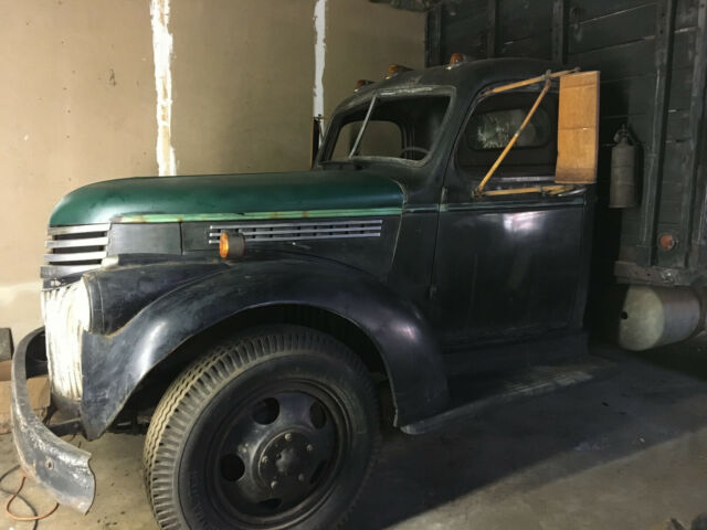1946 Chevrolet 2 Ton Stake Bed Watermelon Truck 2 Speed Rear End 235 Engine Nice 1946 Chevrolet 2 Ton Stakebed