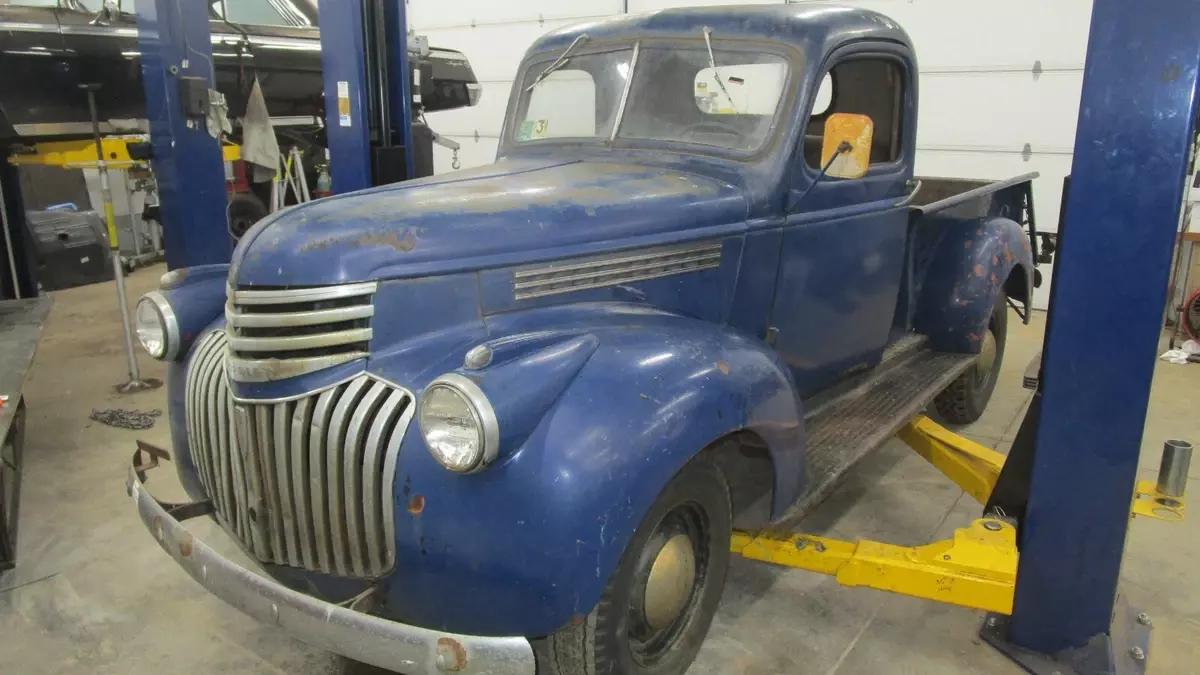 1946 Chevrolet Other Pickups AK series post war 3100 barn find rat rod 1946 Chevrolet Other Pickups