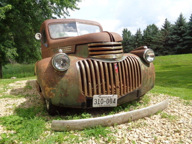 1946 chevrolet Pickup truck resto mod ls2 rat rod hot rod patina restore project 1946 Chevrolet Other Pickups