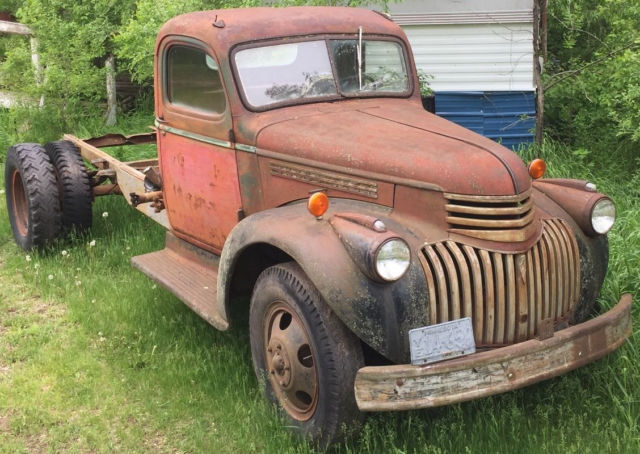 1946 Chevy Chevrolet Truck Rat Hot Rod Project Custom Kustom Hauler Builder Cab 1946 Chevrolet Other