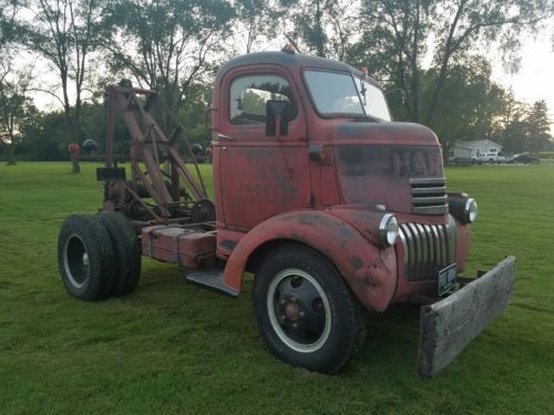 1946 Chevy COE Rat Rod Wrecker Tow Truck Manley Weaver Cab Over Engine Antique 1946 Chevrolet Other Pickups