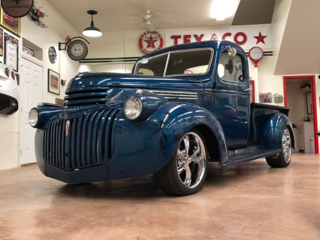 1946 Chevy LS Powered Bad Ass Slammed Pro Street Hotrod Patina Ratrod Shop Truck 1946 Chevrolet Other Pickups Shop Truck