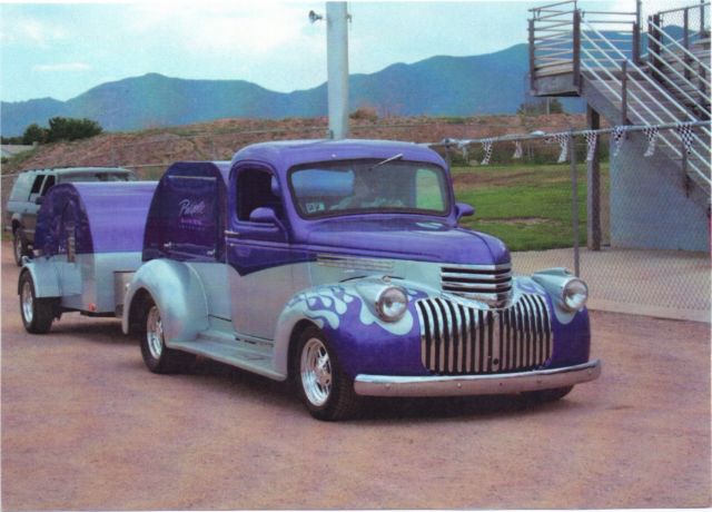1946 Chevy Truck with Matching Teardrop Trailer 1946 Chevrolet Other Pickups With Matching Teardrop Trailer