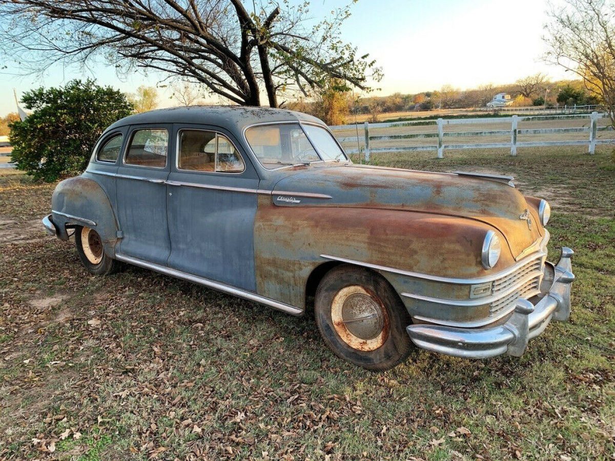 1946 Chrysler Royal 1946 Chrysler Royal Hot Rod, Suicide Door Barn Find - photo 2