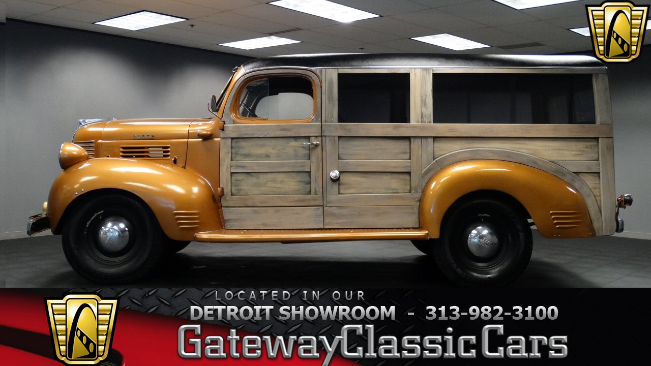 1946 Dodge Panel Delivery Woody 100 Miles Cappuccino Hue Truck 230 CID 3 Speed 1946 Dodge Other Pickups Woody
