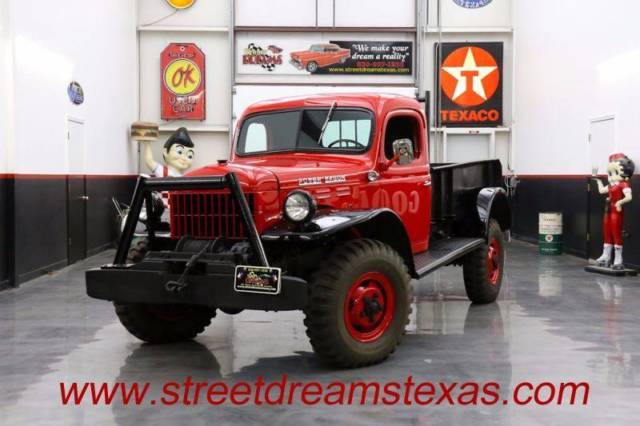 1946 Dodge Power Wagon 4 x 4 truck one family owned 6 cyl nice winch 1946 Dodge Power Wagon 4 x 4