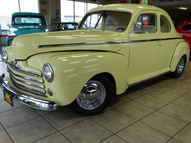 1946 FORD 2-DOOR COUPE HOTROD RAT ROD BIG BLOCK CHEVY AC 39 40 41 42 42 44 45 47 1946 Ford Coupe