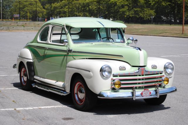 1946 FORD businessmans coupe-RESTORED 1946 Ford Business Coupe Super-Deluxe