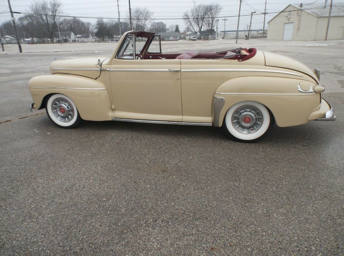 1946 Ford Convertible 1940 Hot Street Rod custom classic with 47 front fenders 1946 Ford convertible