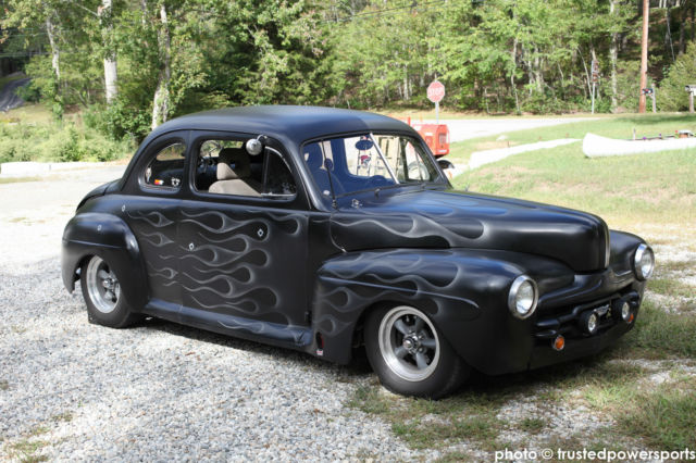 1946 Ford Coupe "Rat Ride" Chevy 350 Monte Carlo Frame & Drive Train RUNS GREAT! 1946 Ford Coupe Black Rod