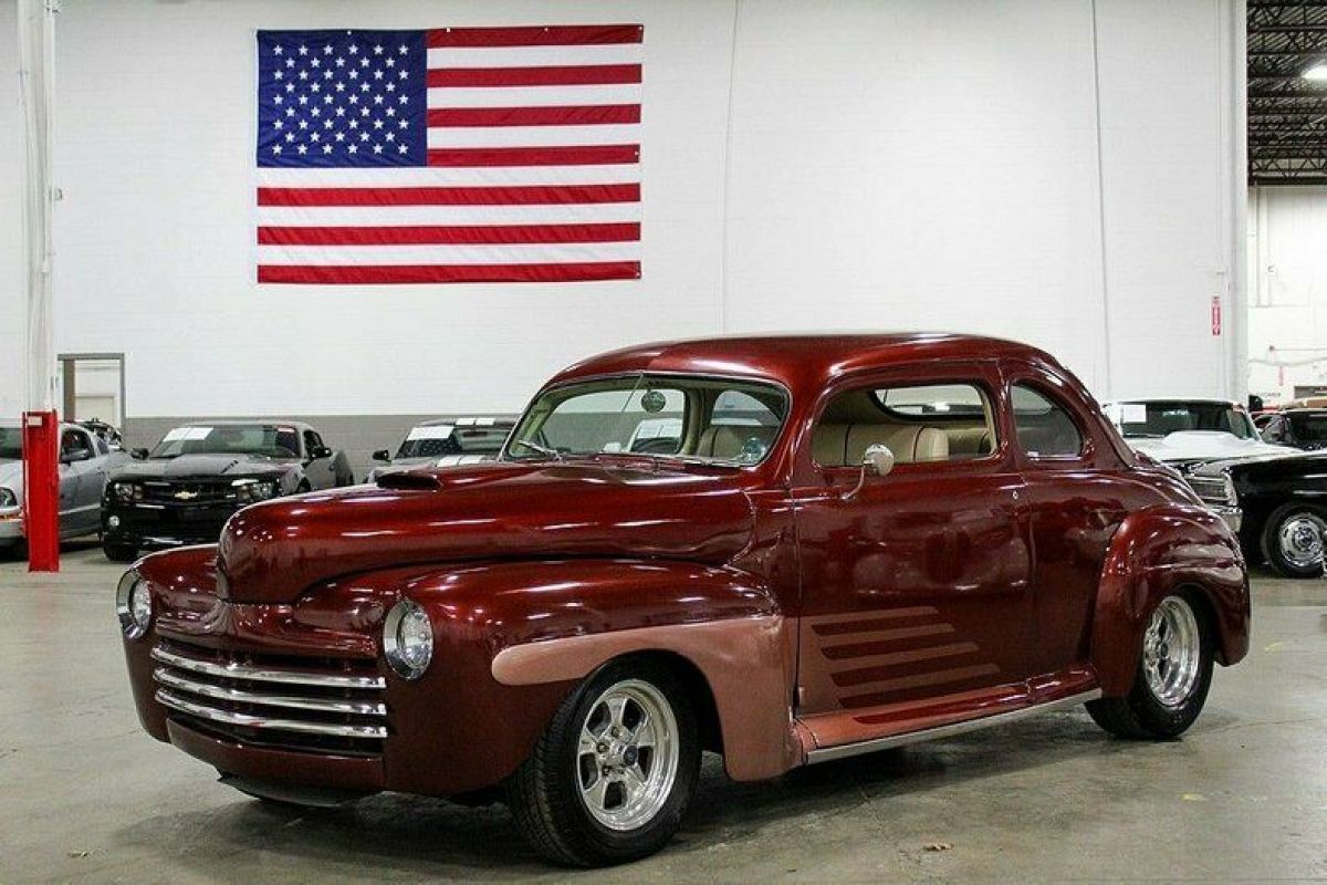 1946 Ford Coupe 2212 Miles Red 408 V8 Automatic 1946 Ford Coupe