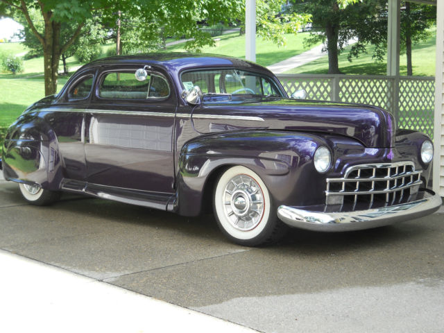 1946 Ford Coupe Chopped Custom Prowler Purple 327 - 200r auto 1946 Ford Coupe