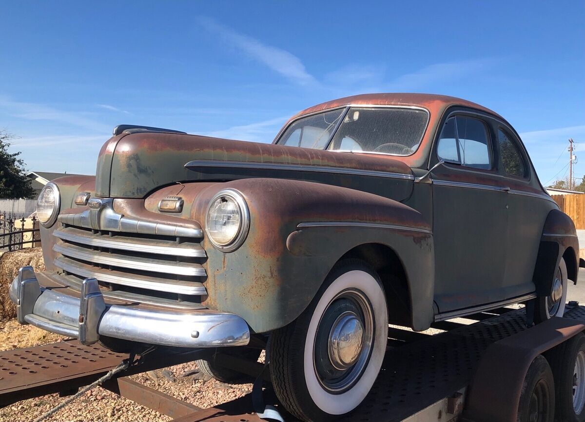 1946 Ford Coupe Coupe Green RWD Manual 1946 Ford Coupe