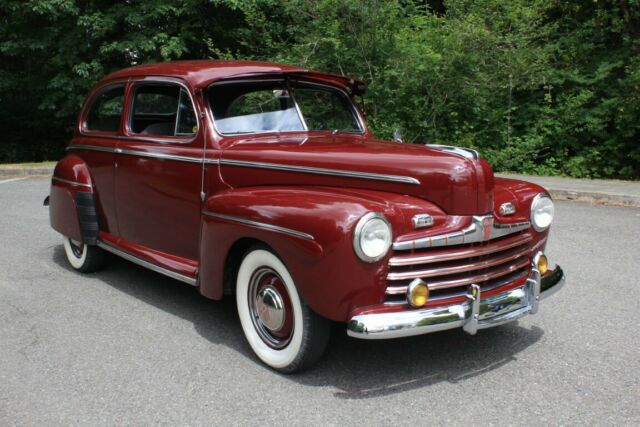 1946 Ford Super Deluxe 2 Dr. Sedan, Well Kept Condition 1946 Ford Super Deluxe