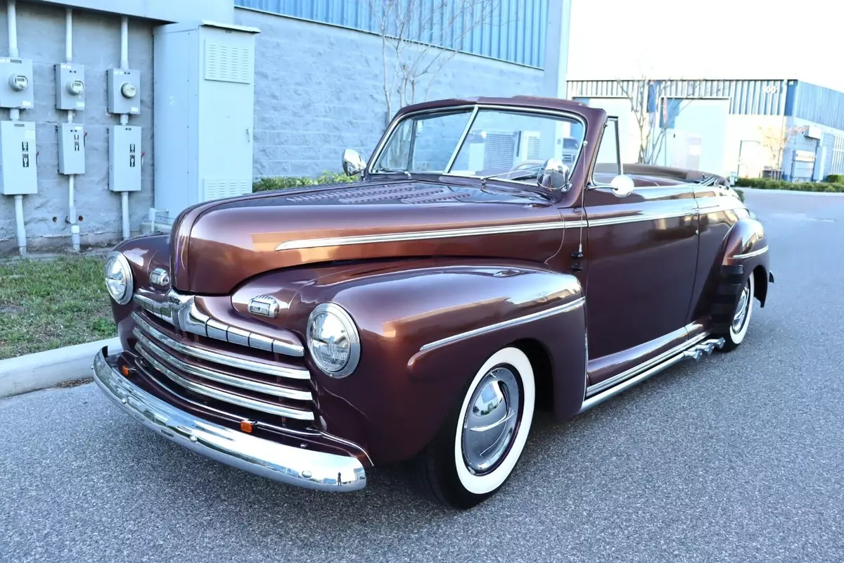 1946 Ford Super Deluxe Convertible | Flathead - V8 | Steel Body | 80+ HD Pics 1946 Ford Super Deluxe Convertible