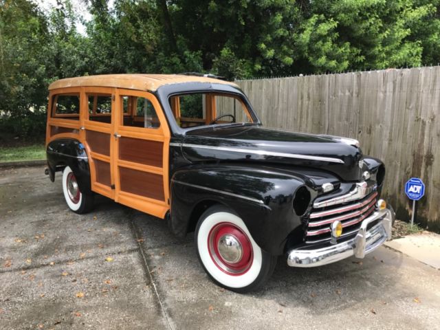 1946 Ford Super Deluxe Woodie Woody Station Wagon 1946 Ford Woodie Wagon