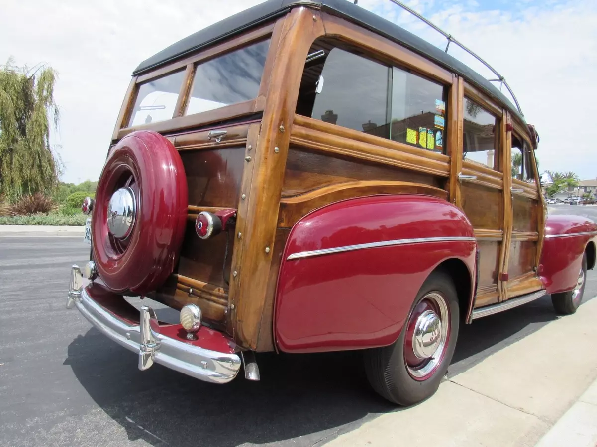 1946 Ford Super DeLuxe Woody Station Wagon All Stock Original Woodie 1946 Ford Station Wagon