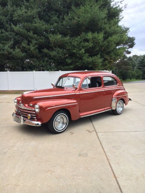 1946 Ford Tudor Sedan, fresh Flathead V8, customer interior, GREAT CRUISER!! 1946 Ford Tudor