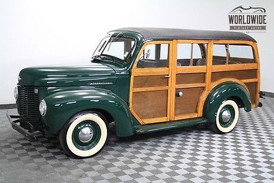 1946 Green Restored. Original Wood! 1 of 12!! 1946 International Harvester K1 Woody Wagon Restored. Original Wood! 1 of 12!