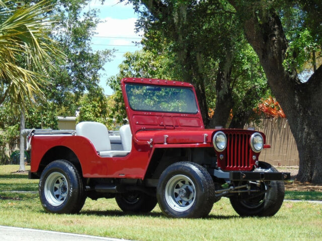 1946 Jeep CJ WILLY'S JEEP 4X4 CJ2A/3A FRAME OFF RESTORATION V6 VORTEC - photo 10