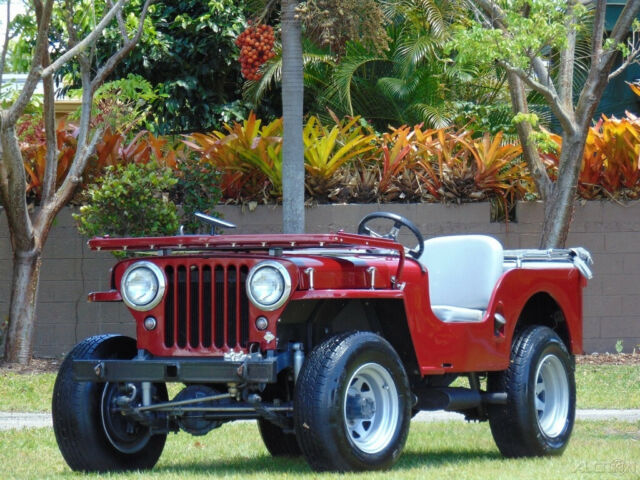 1946 Jeep CJ WILLY'S JEEP 4X4 CJ2A/3A FRAME OFF RESTORATION V6 VORTEC - photo 11