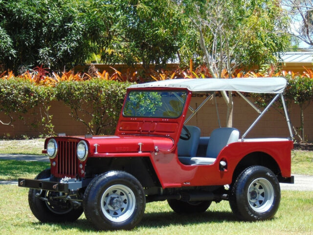 1946 Jeep CJ WILLY'S JEEP 4X4 CJ2A/3A FRAME OFF RESTORATION V6 VORTEC - photo 13