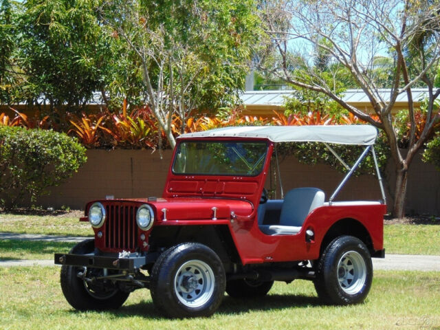 1946 Jeep CJ WILLY'S JEEP 4X4 CJ2A/3A FRAME OFF RESTORATION V6 VORTEC - photo 3