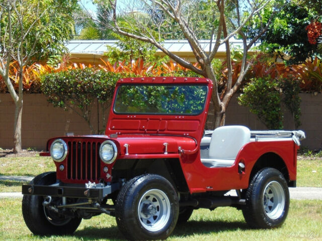 1946 Jeep CJ WILLY'S JEEP 4X4 CJ2A/3A FRAME OFF RESTORATION V6 VORTEC - photo 5