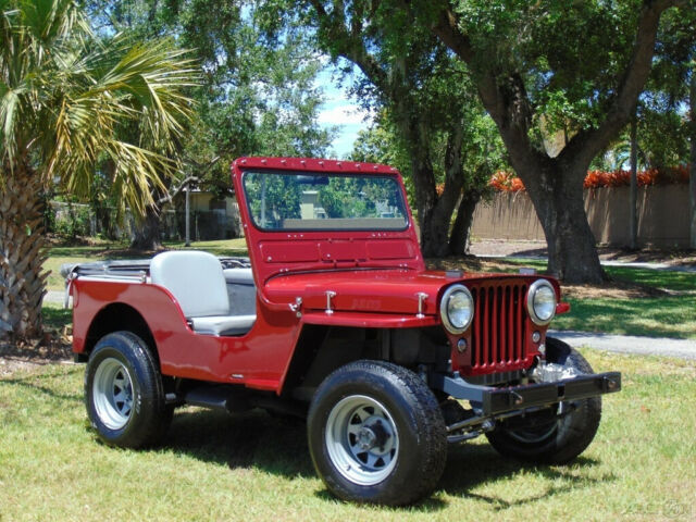 1946 Jeep CJ WILLY'S JEEP 4X4 CJ2A/3A FRAME OFF RESTORATION V6 VORTEC - photo 6